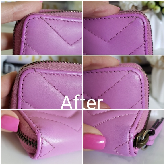 **SOLD** Authentic Pre-owned Gucci Marmont Zip Around Continental Wallet - Picture 12 of 14